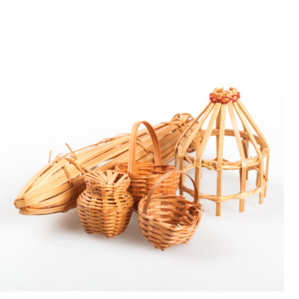 বাঁশের হস্তশিল্পের মিনি সেট